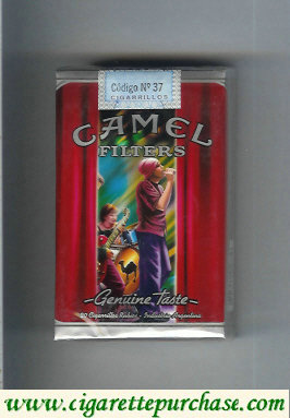 Camel Genuine Taste Filters Genuine Nights cigarettes soft box